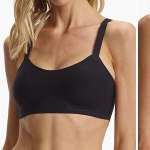 Commando Butter Soft Back Closure Bralette, Black